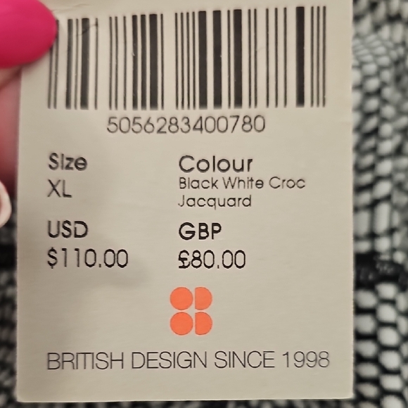 Sweaty Betty Flatter Me Jacquard Workout Legging Black/White Size XL NWT - Picture 6 of 8